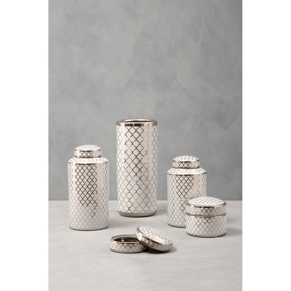  Premier-Olivia's Renne Jar White And Silver-Silver 829 