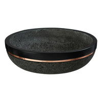 Olivia's Petra Bowl Lava Stone