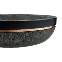 Olivia's Petra Bowl Lava Stone