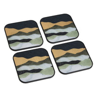 Olivia's Set of 4 Selina Square Multicoloured Coasters