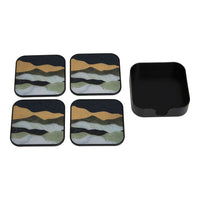 Olivia's Set of 4 Selina Square Multicoloured Coasters