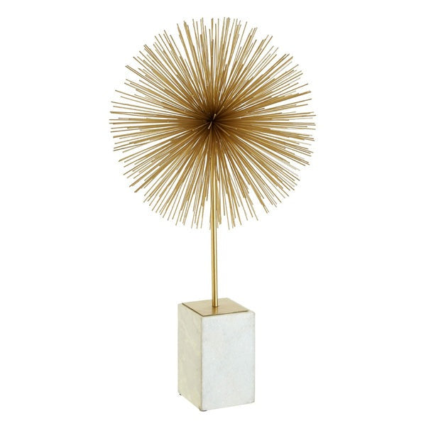 Mila Starburst Marble Sculpture - Gold / Gold / Starburst Premier 8