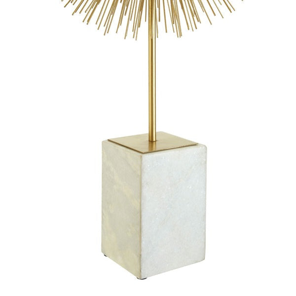 Mila Starburst Marble Sculpture - Gold / Gold / Starburst Premier 7