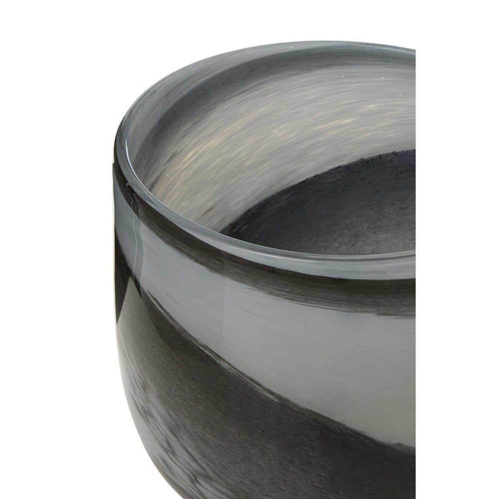 Olivia's Luxe Collection - Grey And Black Planter