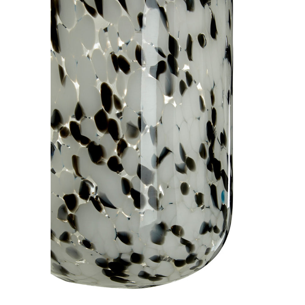  Premier-Olivia's Luxe Collection - Speckled Vase Small-Black, White, Multicoloured 645 