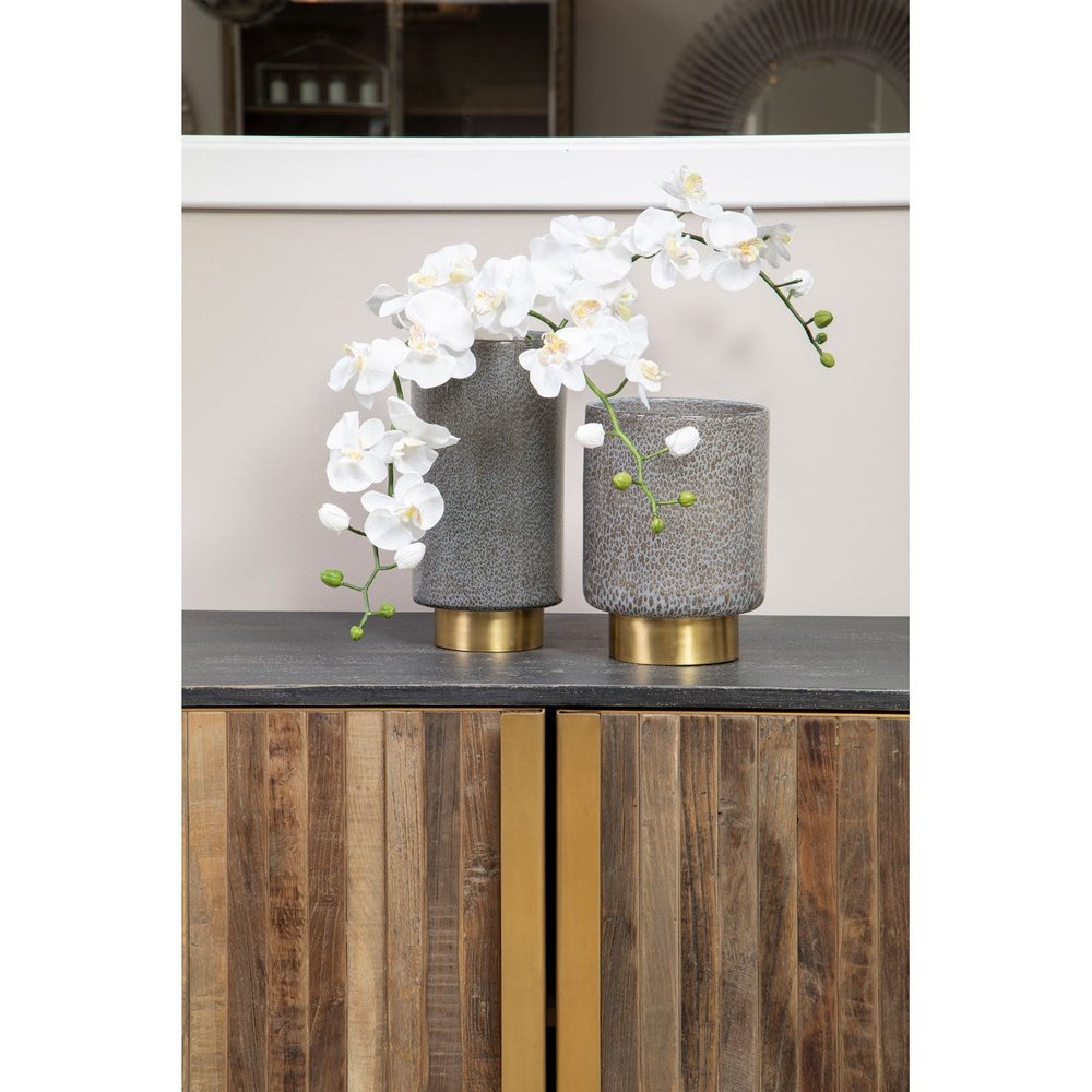 Olivia's Chloe Vase Grey