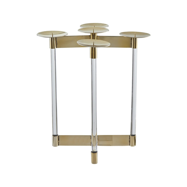  Premier-Olivia's Luxe Collection - Libby Candle Holder Candelabra-Gold 397 
