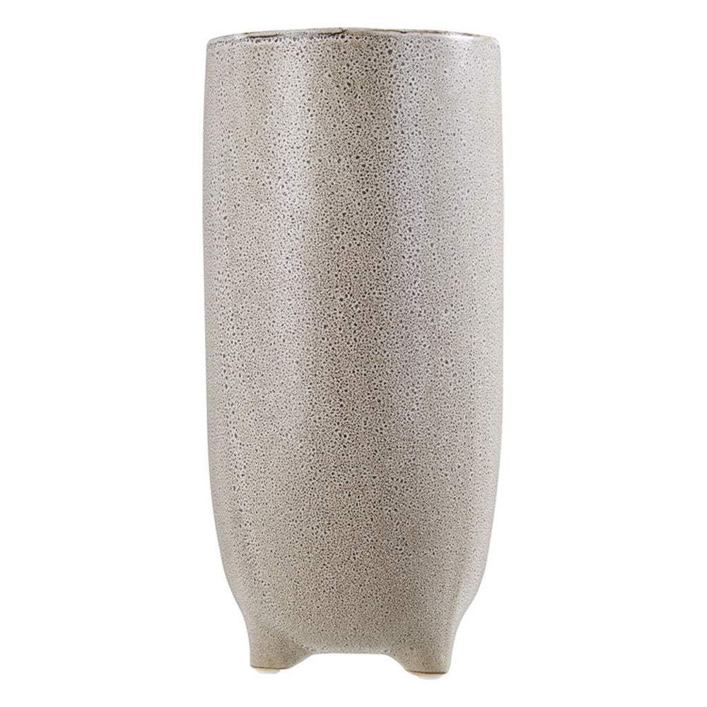 Olivia's Speckled Natural Stoneware Vase Large