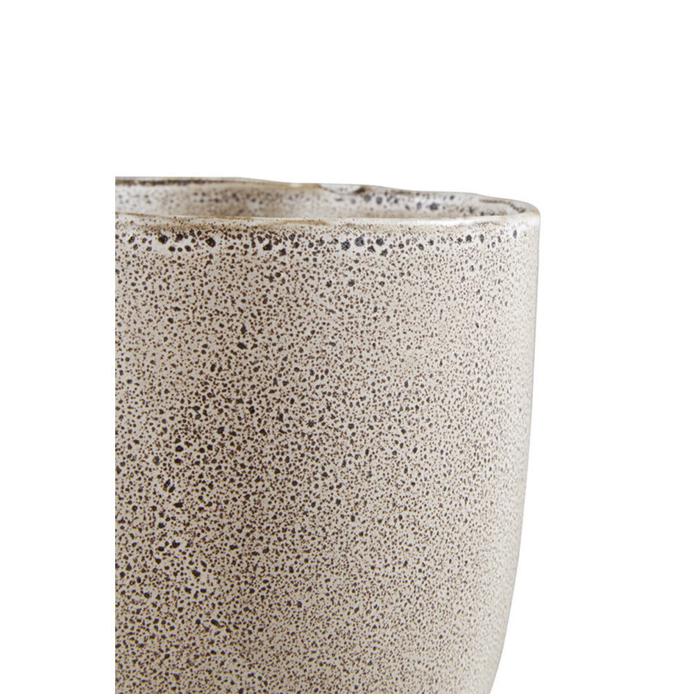 Olivia's Speckled Natural Stoneware Planter Small
