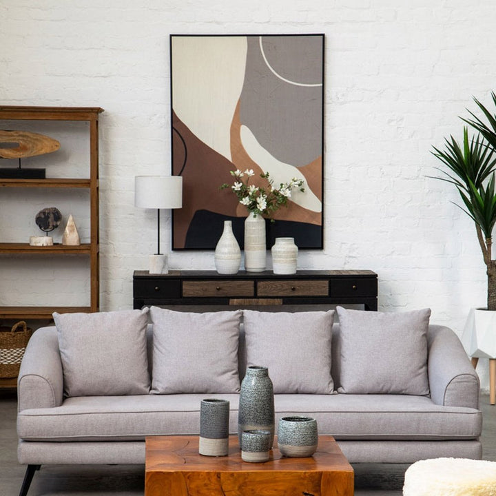 Stefi Large Vase Stoneware - White Premier 2