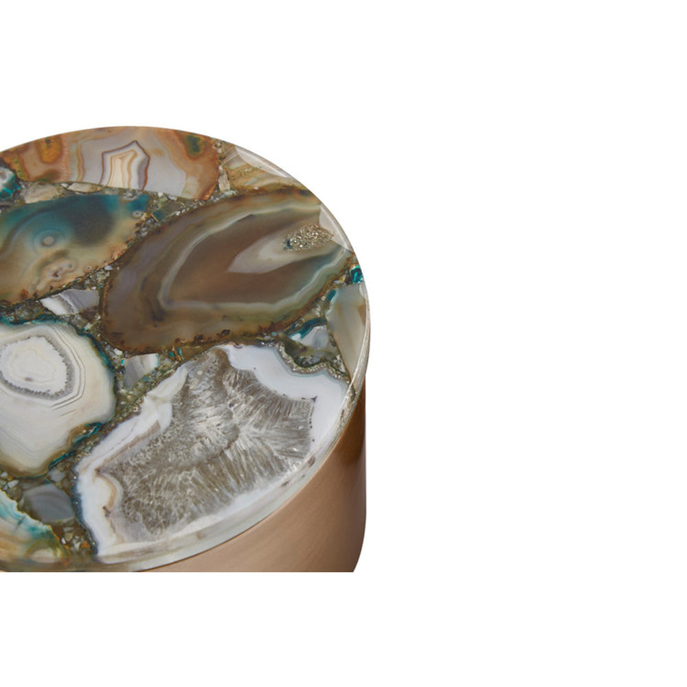 Olivia's Boutique Hotel Collection - Agate Trinket Box Small