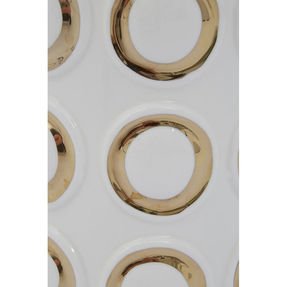 Olivia's Boutique Hotel Collection - Gold Circle Vase Small