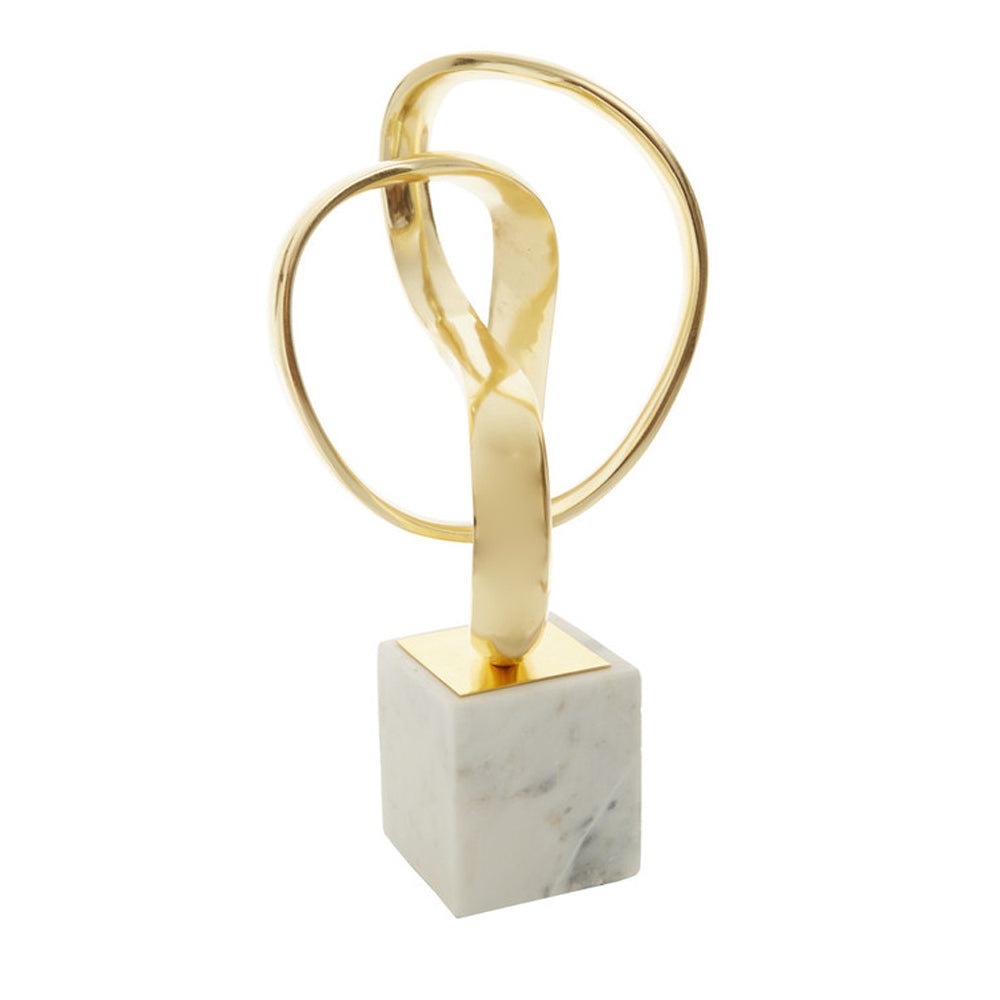 Olivia's Boutique Hotel Collection - Gold Knot Sculpture