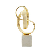 Olivia's Boutique Hotel Collection - Gold Knot Sculpture