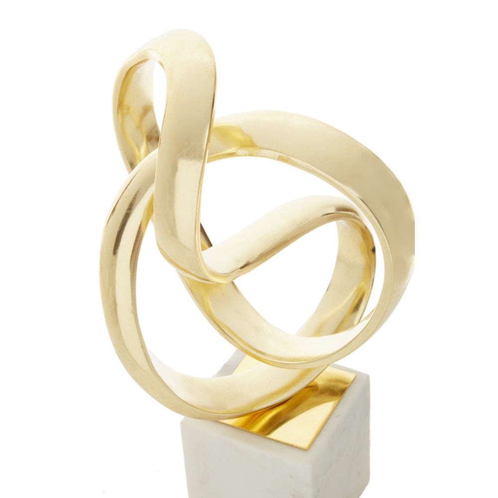 Olivia's Boutique Hotel Collection - Gold Knot Sculpture