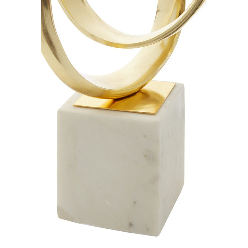 Olivia's Boutique Hotel Collection - Gold Knot Sculpture