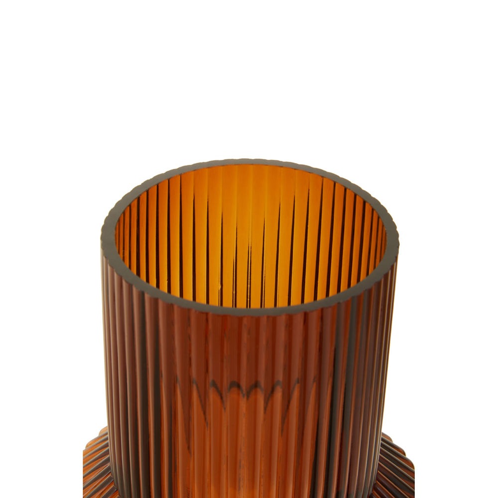 Olivia's Soft Industrial Collection - Benky Vase in Brown