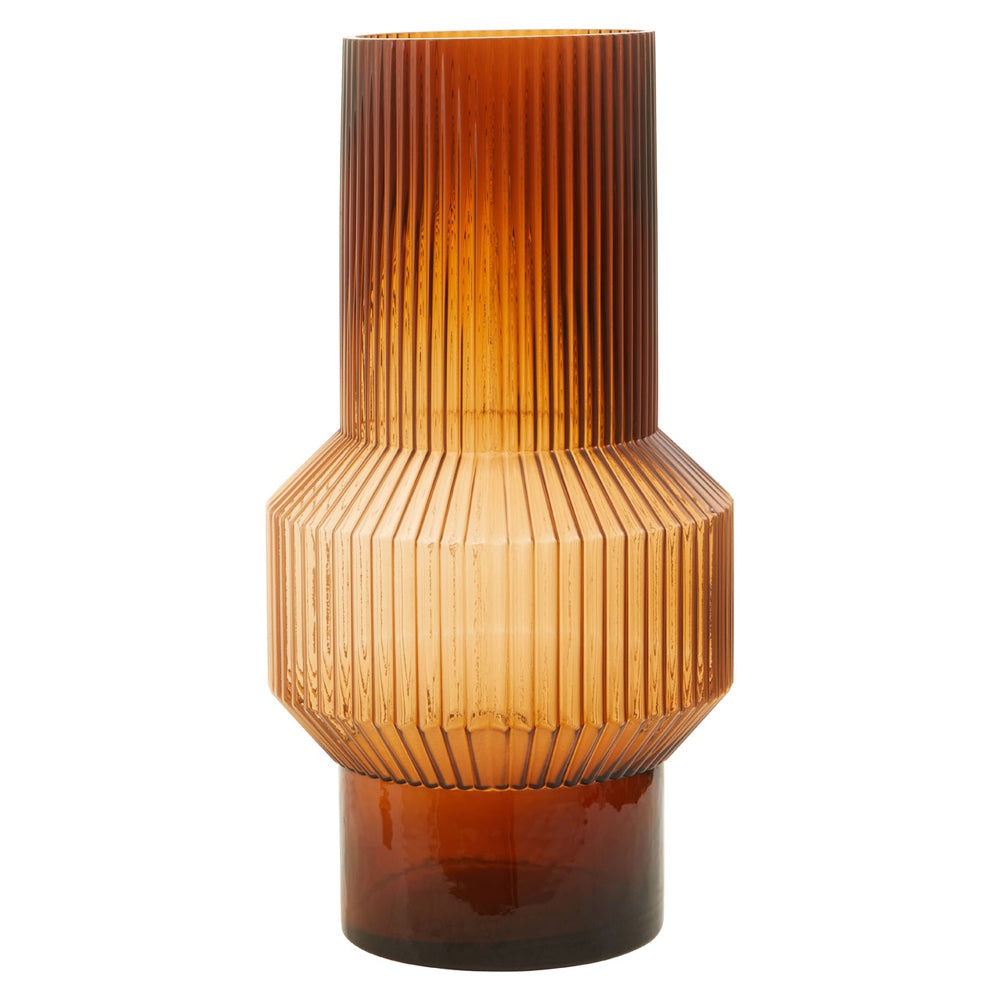 Olivia's Soft Industrial Collection - Benky Vase in Brown