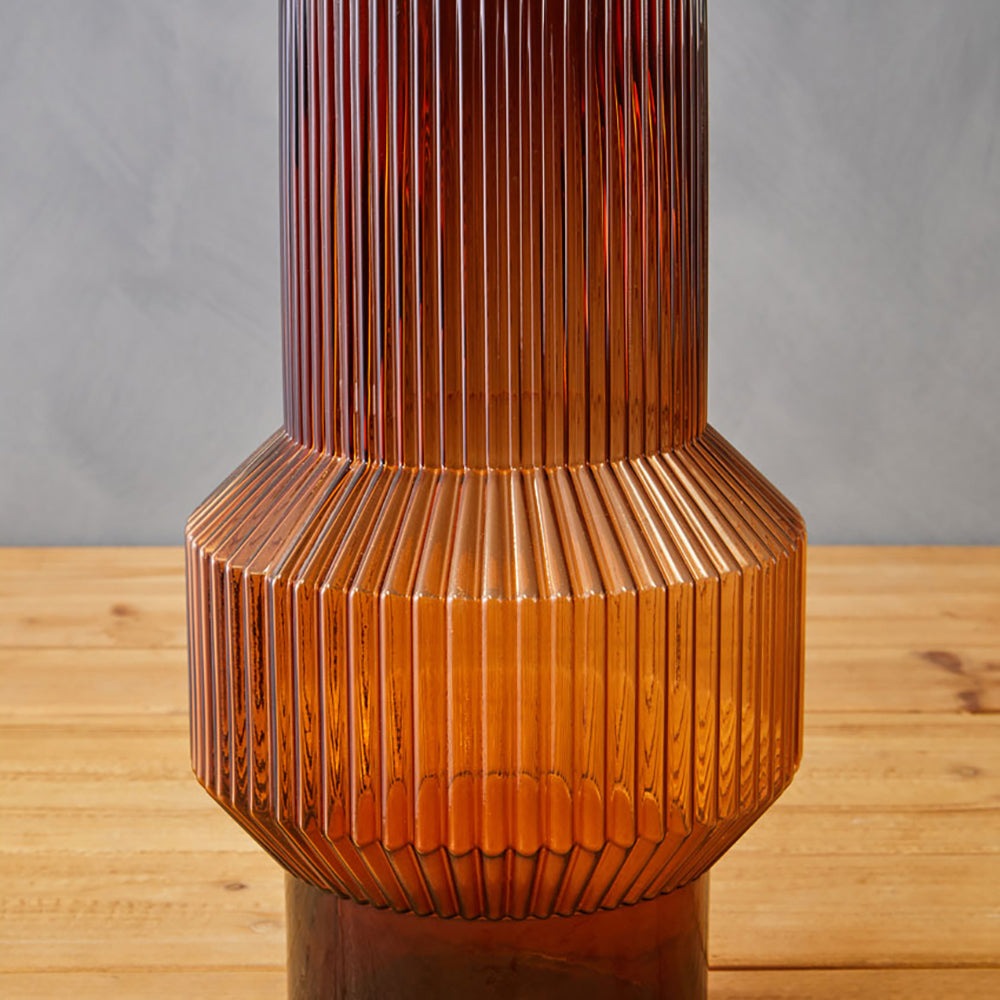 Olivia's Soft Industrial Collection - Benky Vase in Brown