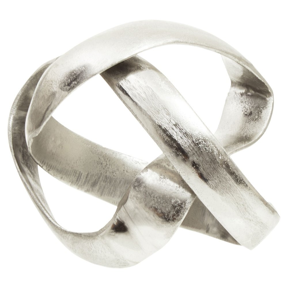 Paton Knot Sculpture - Silver Premier 3
