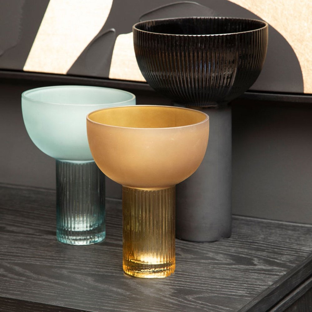 Esme Large Glass Vase - Navy Blue Premier 2