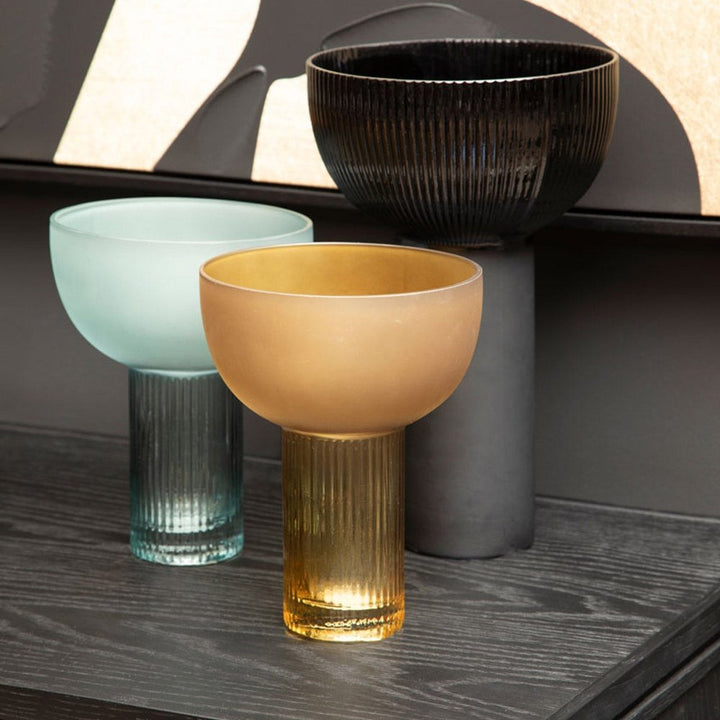 Esme Large Glass Vase - Navy Blue Premier 2