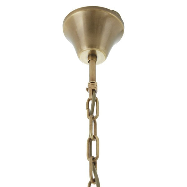 Olivia's Hudson Pendant Light in Brass