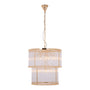 Olivia's Luxe Collection - Salsa 2 Tier Chandelier Gold Finish