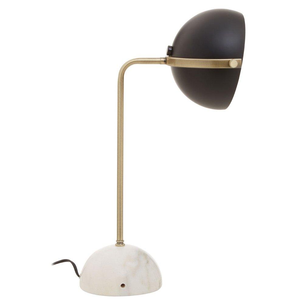 Olivia's Macsen Table Lamp in Black & White