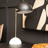 Olivia's Macsen Table Lamp in Black & White