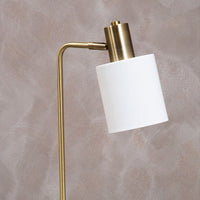 Olivia's Neola Desk Lamp in White Marble