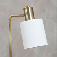 Olivia's Neola Desk Lamp in White Marble