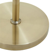 Olivia's Soft Industrial Collection - Newton Floor Lamp in Brass Finish