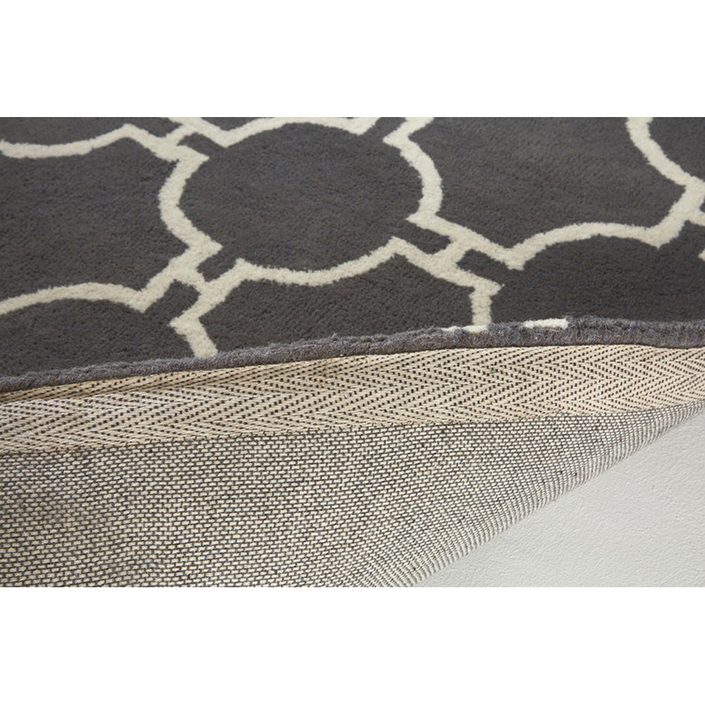  Premier-Olivia's Luxe Collection - Geometric Rug Small-Silver 109 