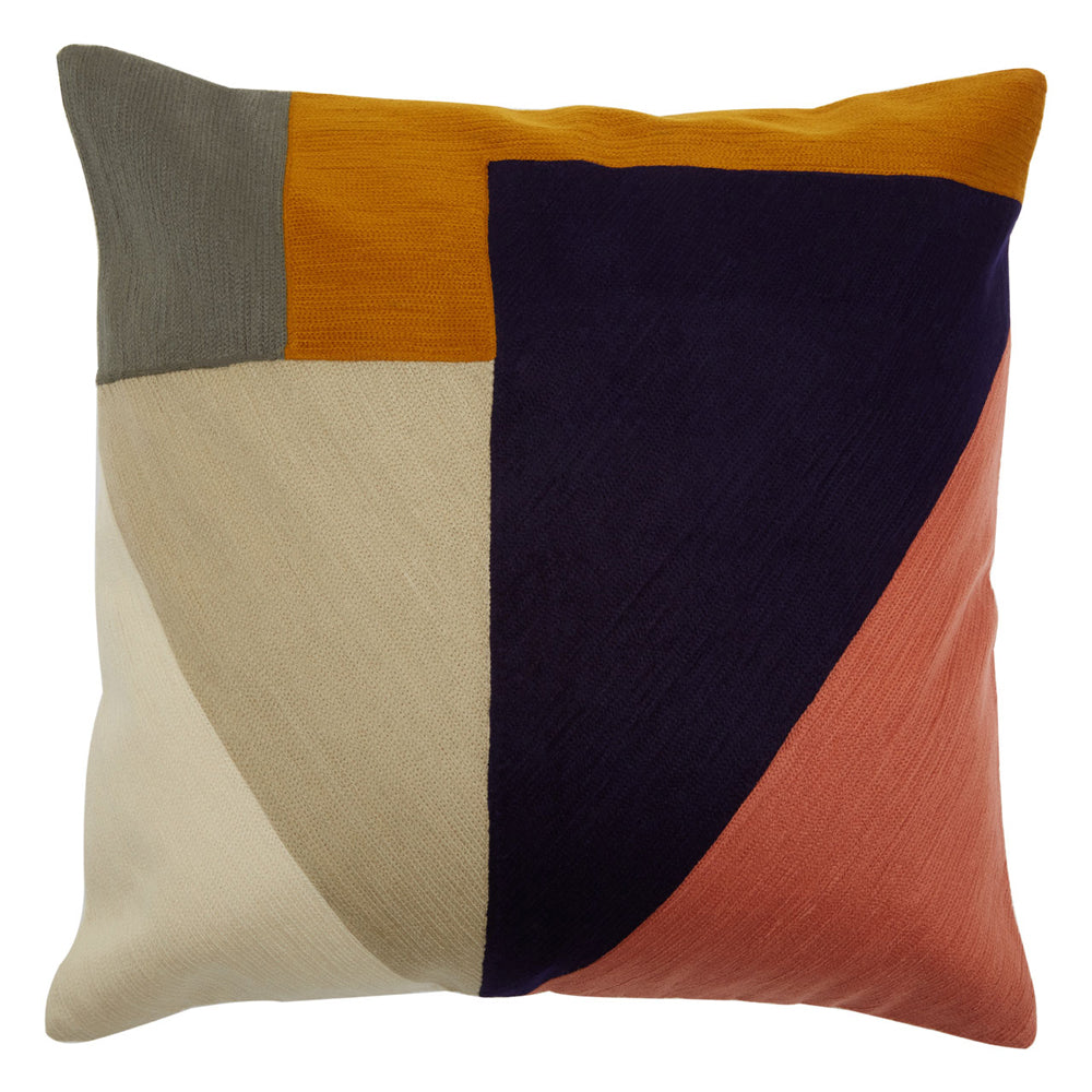 Olivia's Soft Industrial Collection - Bosie Zella Abstract Cushion in Multicolour