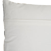 Olivia's Soft Industrial Collection - Bosie Osella Cushion in Natural & Black