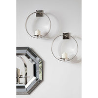 Olivia's Cady Wall Sconce Silver