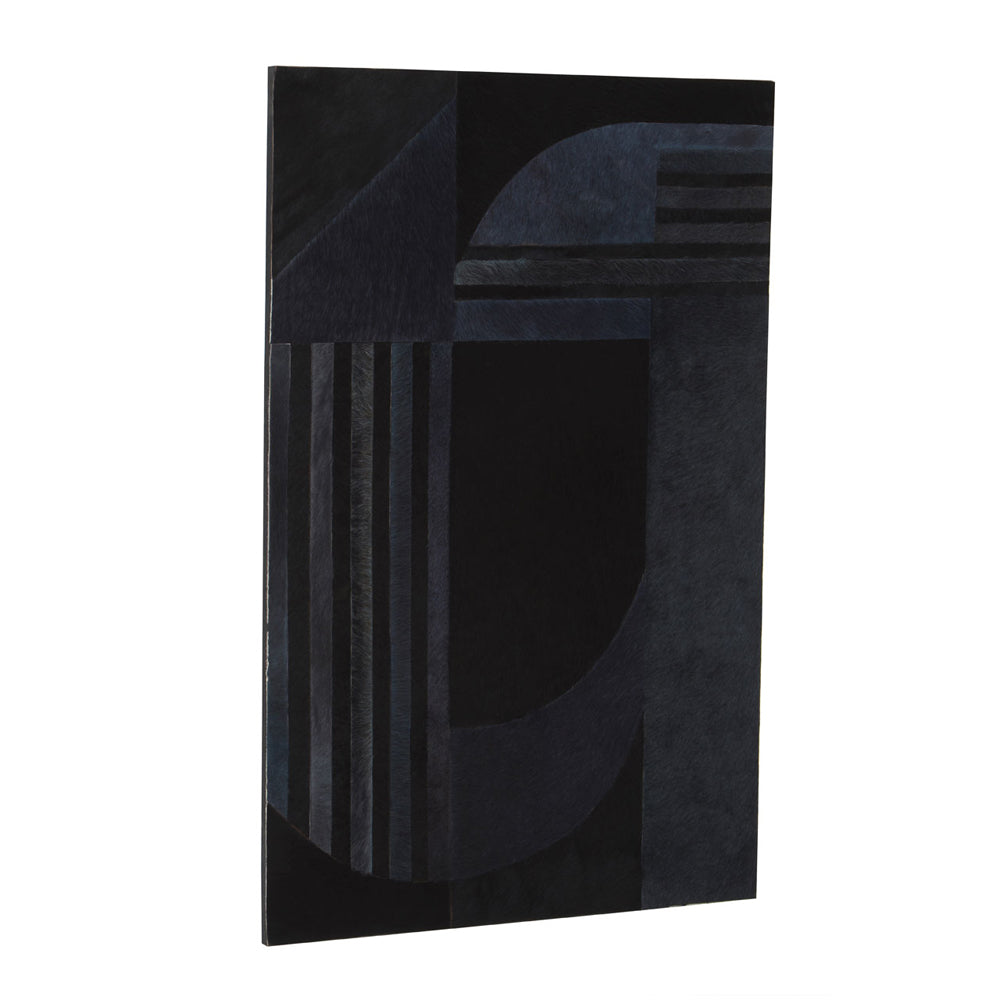 Olivia's Soft Industrial Collection - Safy Deco Print Wall Art in Grey & Black