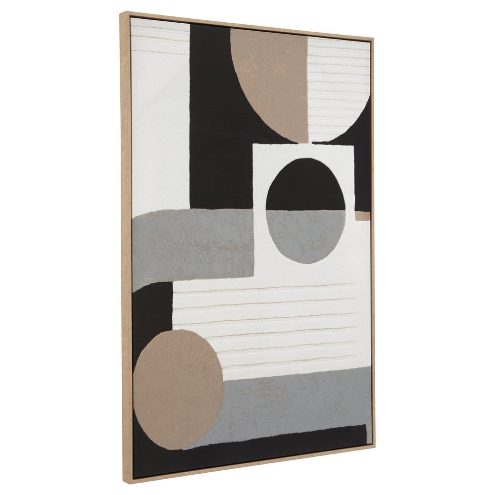 Olivia's Aramis Abstract Monochrome Wall Art Abstract