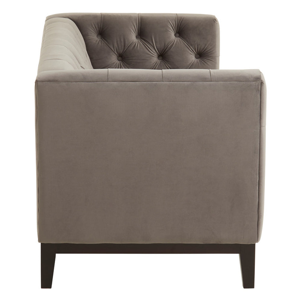  Premier-Olivia's Luxe Collection - Stella Sofa Grey 2 Seater-Grey 605 