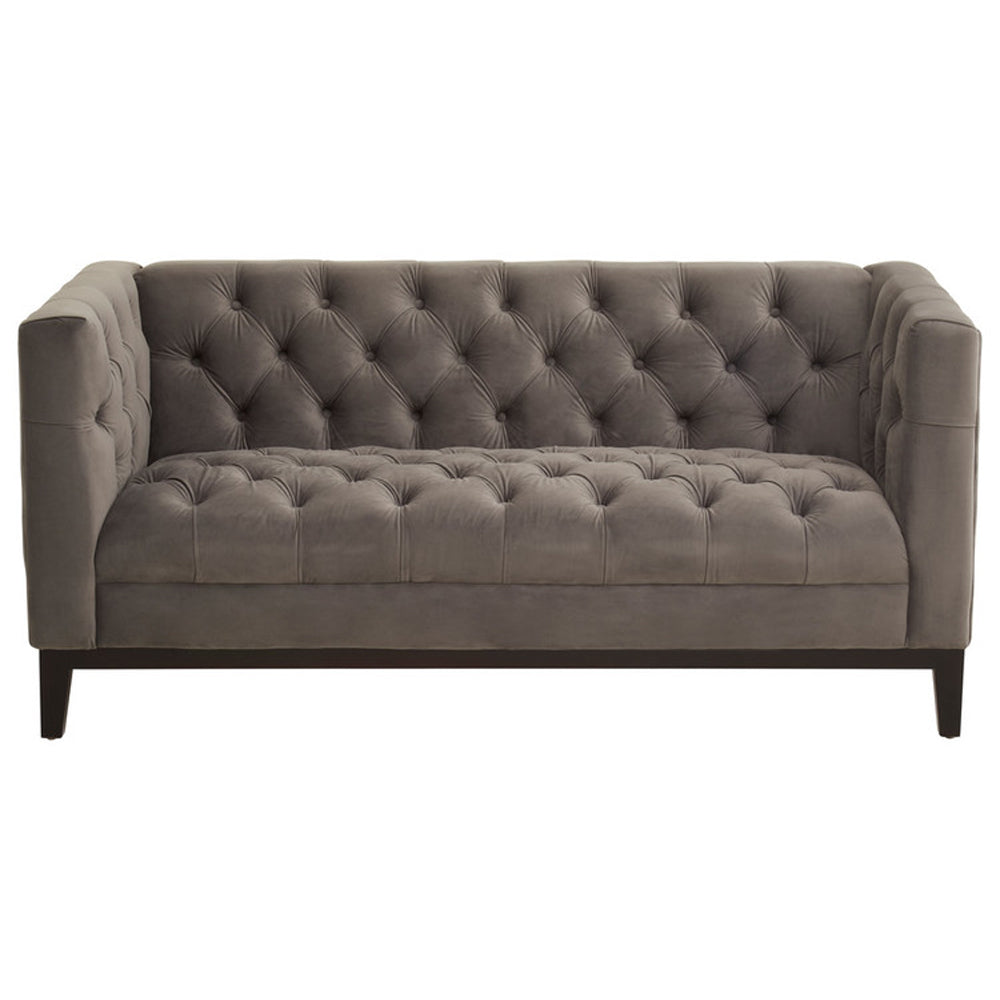 Premier-Olivia's Luxe Collection - Stella Sofa Grey 2 Seater-Grey 445 