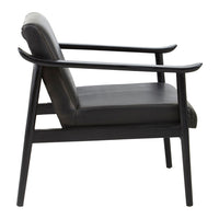 Olivia's Kendall Black Armchair