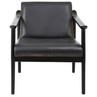 Olivia's Kendall Black Armchair