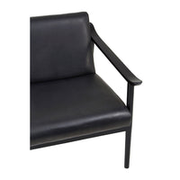 Olivia's Kendall Black Armchair