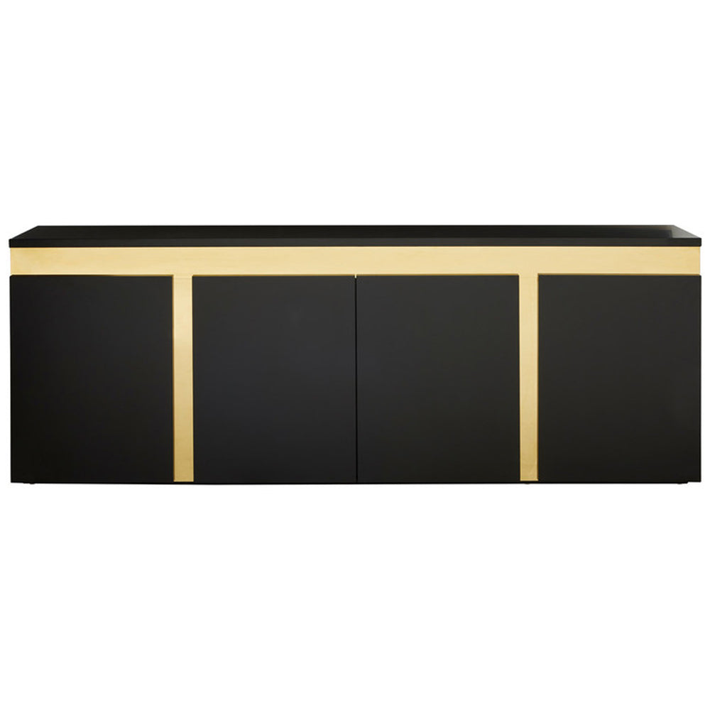  Premier-Olivia's Luxe Collection - Dianna Sideboard-Black 581 