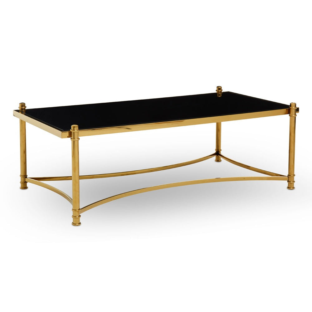 Olivia's Ackley Coffee Table Black And Gold