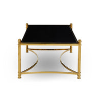 Olivia's Ackley Coffee Table Black And Gold