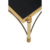 Olivia's Ackley Coffee Table Black And Gold