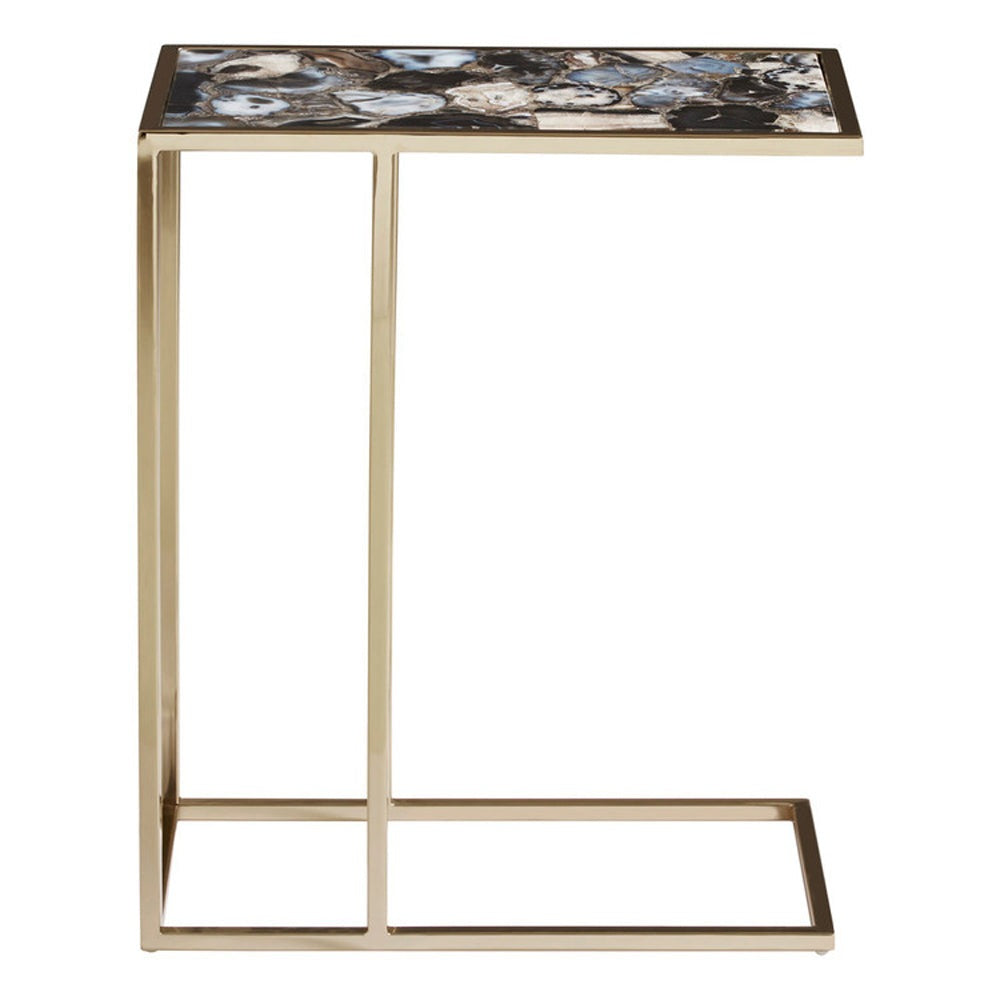 Olivia's Boutique Hotel Collection - Black Agate Sofa Table