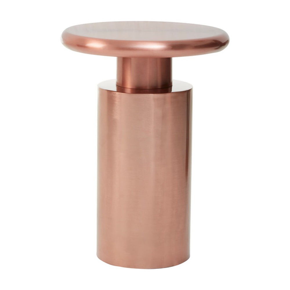 Olivia's Boutique Hotel Collection - Industrial Copper Side Table